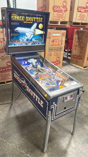 SPACE SHUTTLE CLASSIC PINBALL MACHINE WILLIAMS: CONDITION AS SHOWN IN PICTURES. Notes: