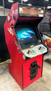 MORTAL KOMBAT II UPRIGHT 25" ARCADE GAME Z BACK CAB: CONDITION AS SHOWN IN PICTURES. Notes: