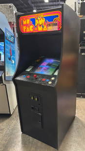MULTICADE UPRIGHT MS. PACMAN ARCADE GAME: CONDITION AS SHOWN IN PICTURES. Notes: