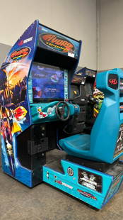 HYDRO THUNDER BOAT RACING ARCADE GAME MIDWAY #1: CONDITION AS SHOWN IN PICTURES. Notes: