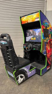CRUISIN WORLD LCD RACING ARCADE GAME MIDWAY: CONDITION AS SHOWN IN PICTURES. Notes: