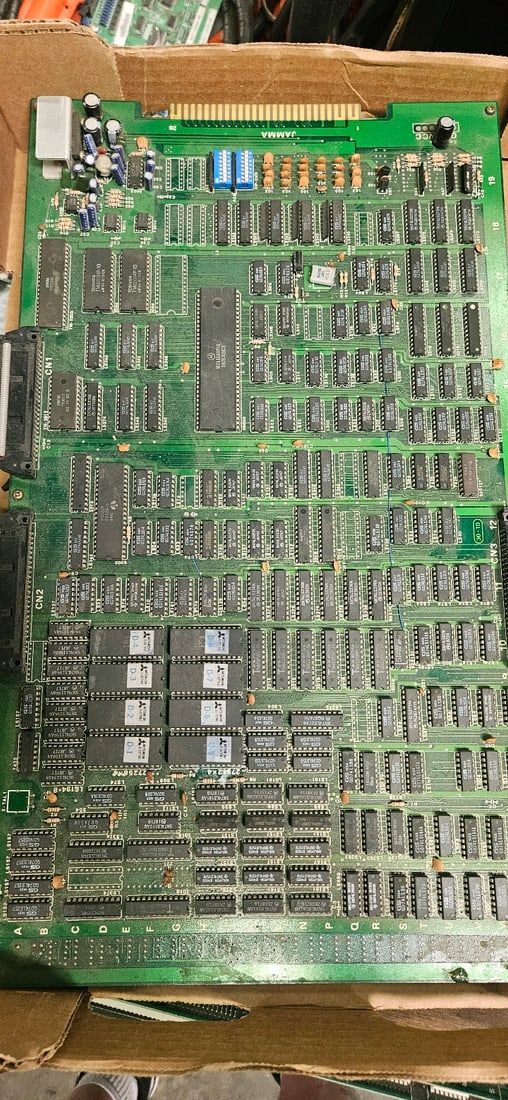 BOX LOT - BAD DUDES VS DRAGON NINJA PCB: CONDITION AS SHOWN IN PICTURES. Notes: