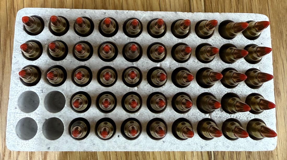 Lot of 2 Winchester Varmint .17 WIN SUPER MAG 20 Grain  3000 FPS - 1 Short Box (4 Rounds) (1 of 3)