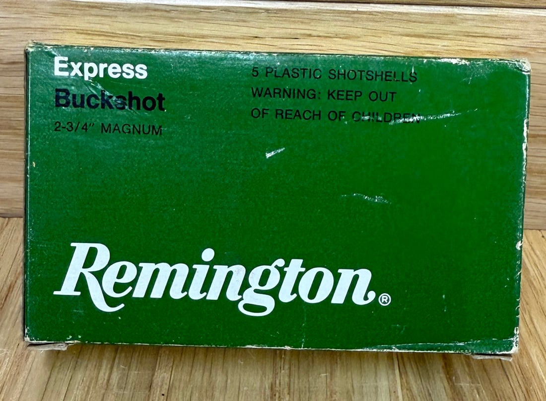 Remington Buckshot 2 3/4â€? 000 BUCK 8 Pellets: See Picture for Details. Ask any questions before bidding as all sales are final. If you bid, you own itâ€¦