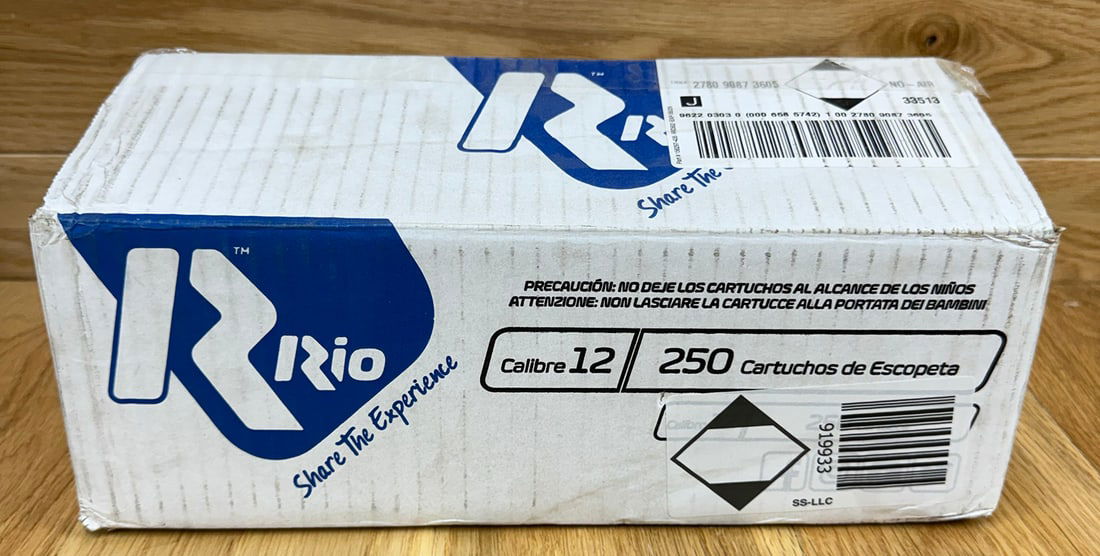 Case of Rio Wing & Target 12GA 2 3/4â€ 1oz 7.5 Shot - 10 Boxes (1 of 4)