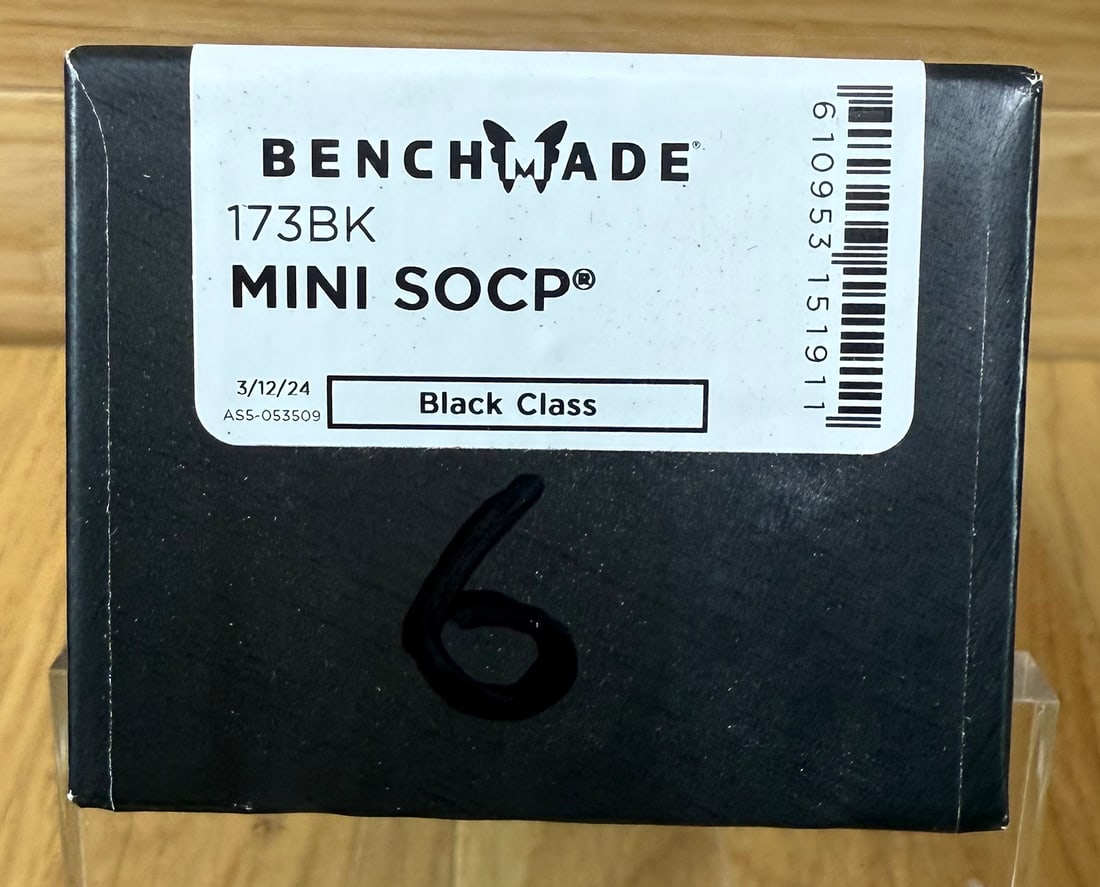 NEW - Benchmade MINI SOCPÂ® (173BK) Knife (1 of 1)
