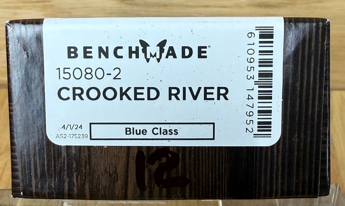 NEW - Benchmade Crooked River (15080-2) Knife (1 of 1)