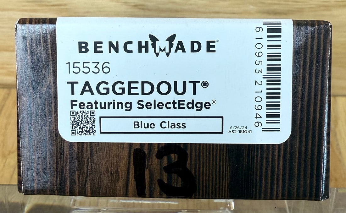 NEW - Benchmade TAGGEDOUTÂ® (15536) Knife (1 of 1)