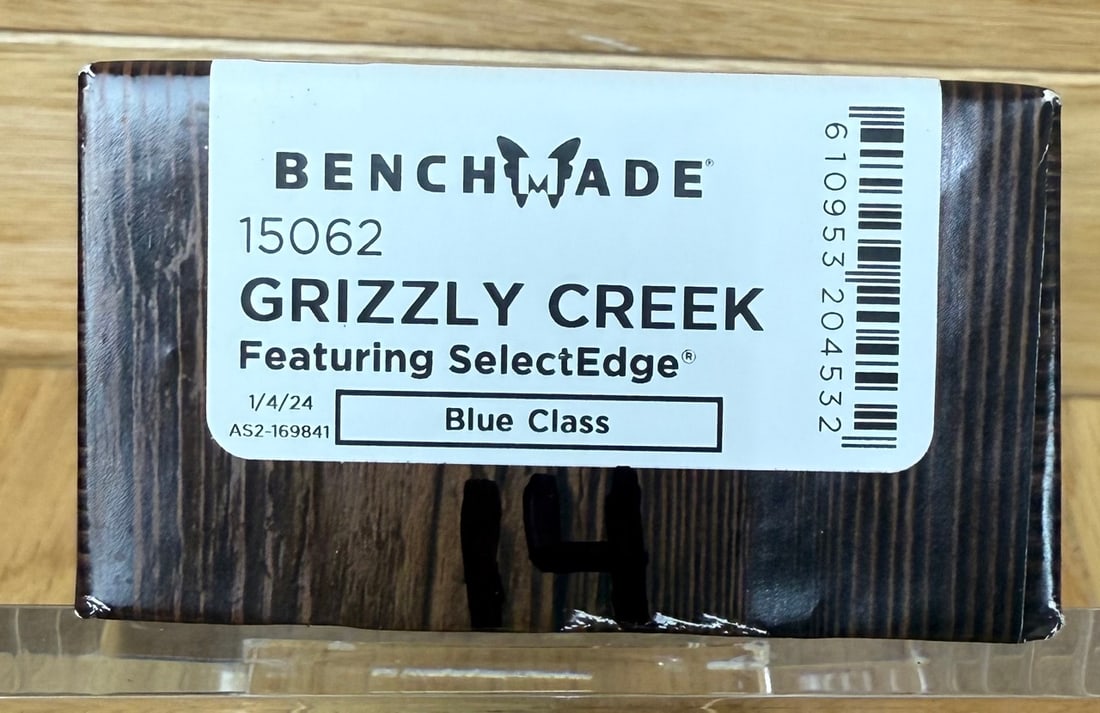 NEW - Benchmade Grizzly Creek (15062) Knife (1 of 1)