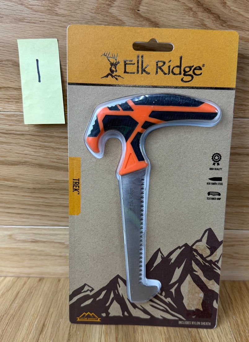 Elk RidgeÂ® TREKâ„¢ SAW #1: See Picture for Details. Ask any questions before bidding as all sales are final. If you bid, you own itâ€¦
