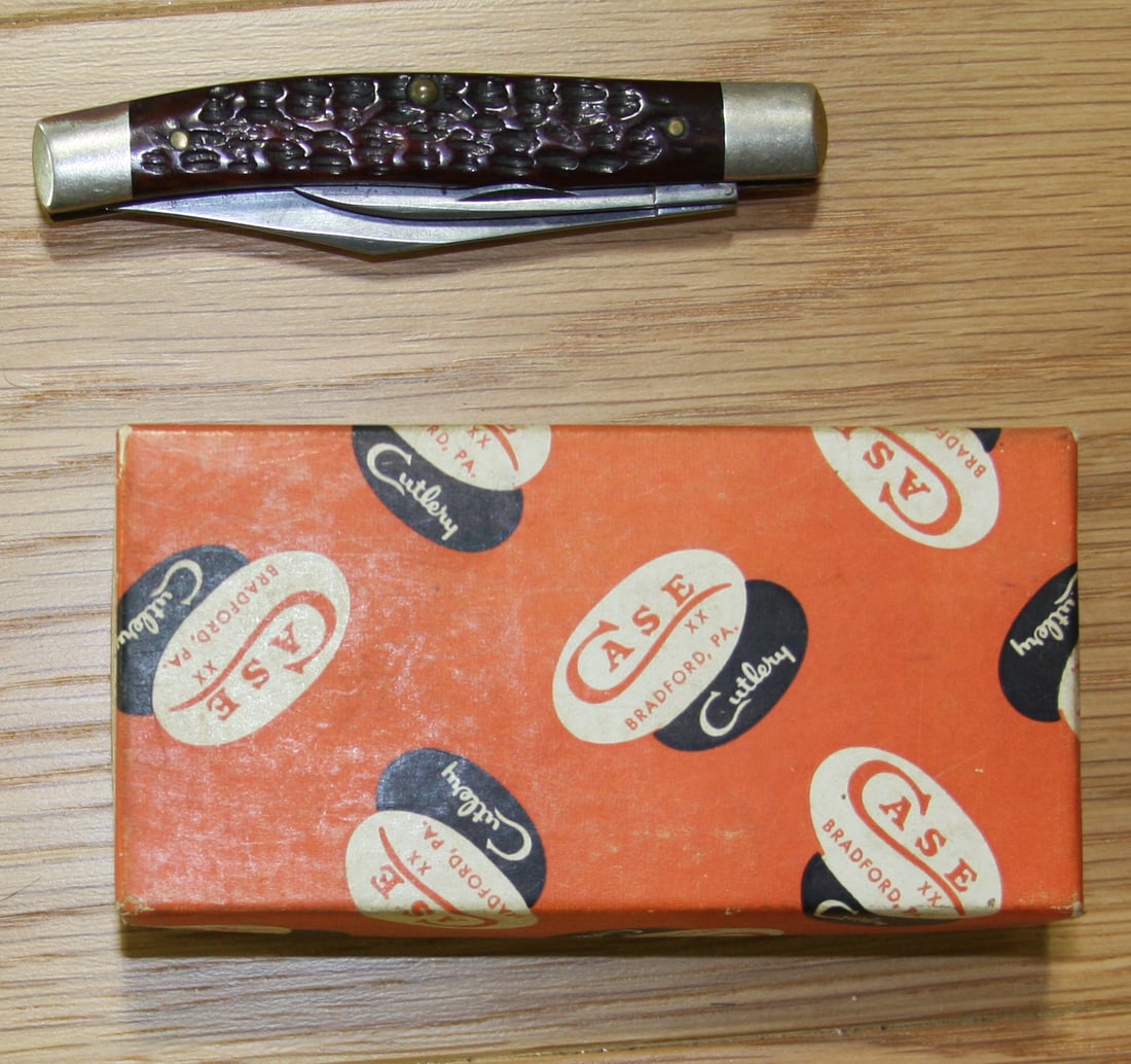 Case XX Bone Stockman - 1965-69 USA: See pictures for more details.Ask any questions before bidding as ALL SALES are FINAL. Shipping is done in house within 1 weeks of receiving cleared payment. Buyers pays actual shipping plus materials