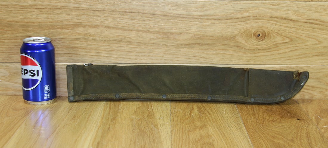 WWII 1941 U.S. Army Machete Scabbard Sheath (1 of 3)