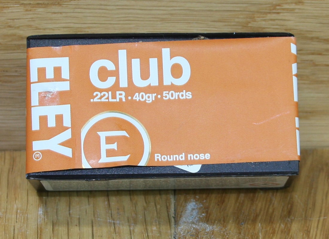 #1 ELEY CLUB .22LR 40gr Round Nose -1 (1 of 2)
