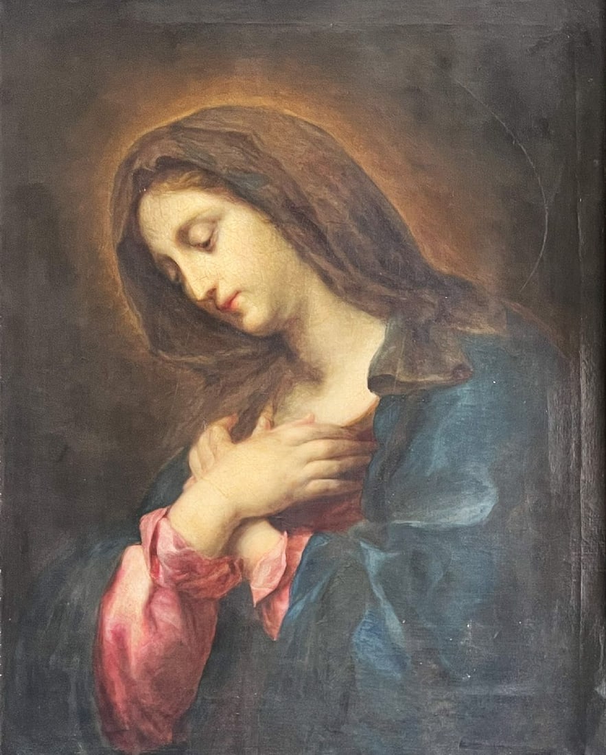 Unknown Flemish painter, 17th/18th century, Mary (1 of 13)