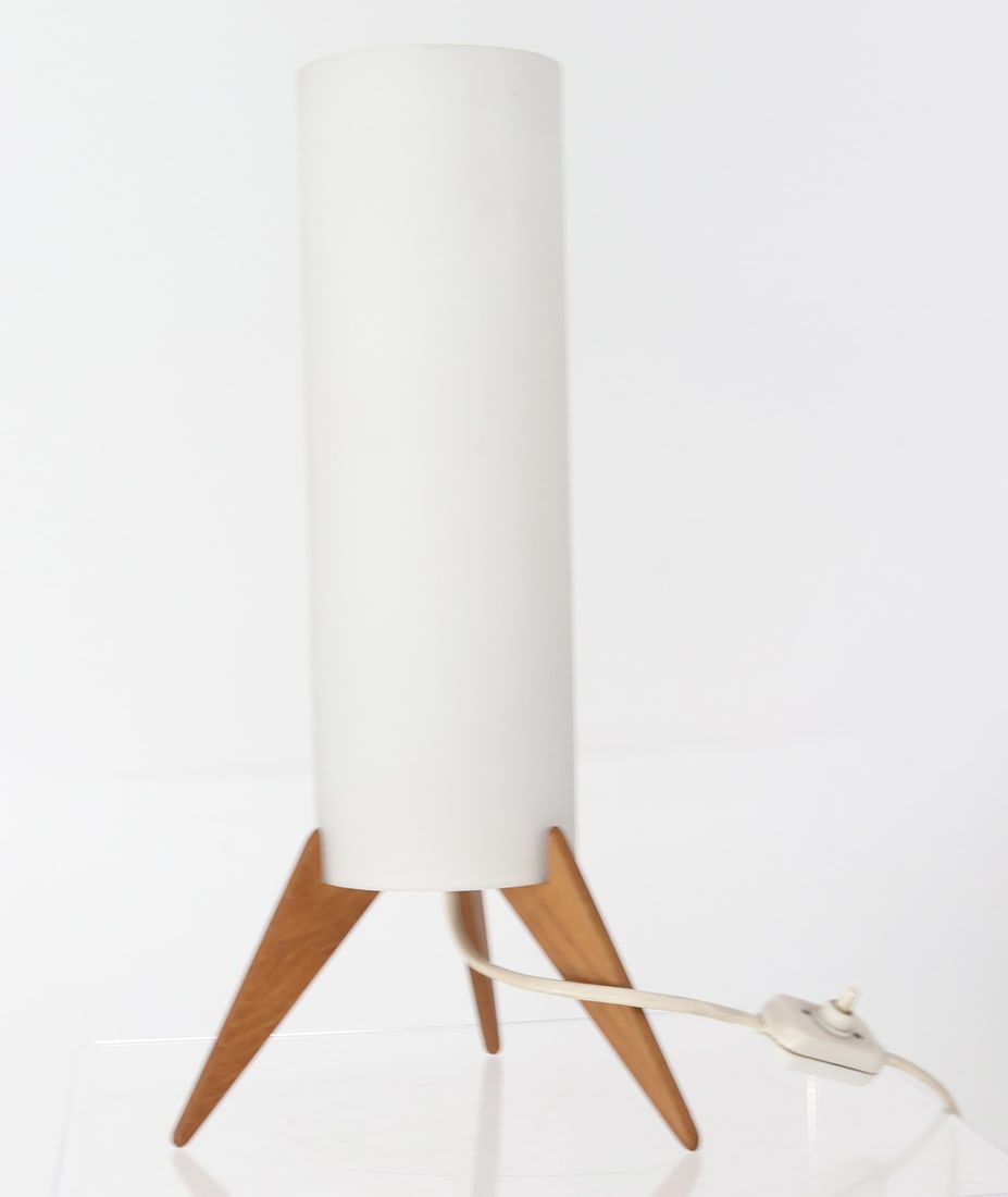Rocket table lamp by Luxus, Sweden, 1960s, style (1 of 5)