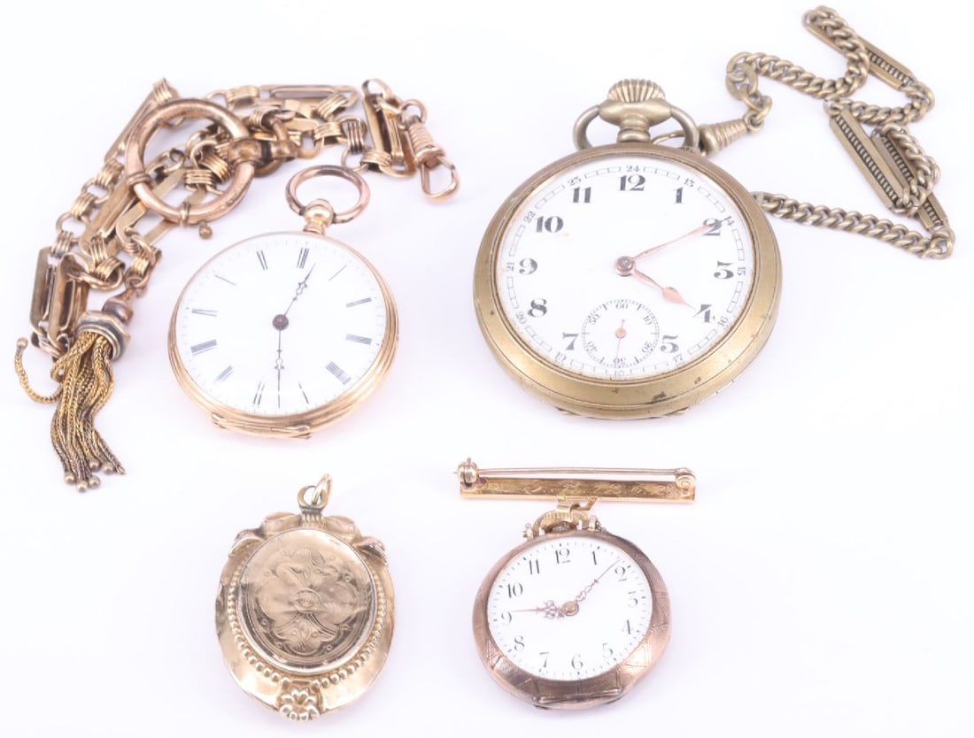 Set of 3 pocket watches (1 of 6)