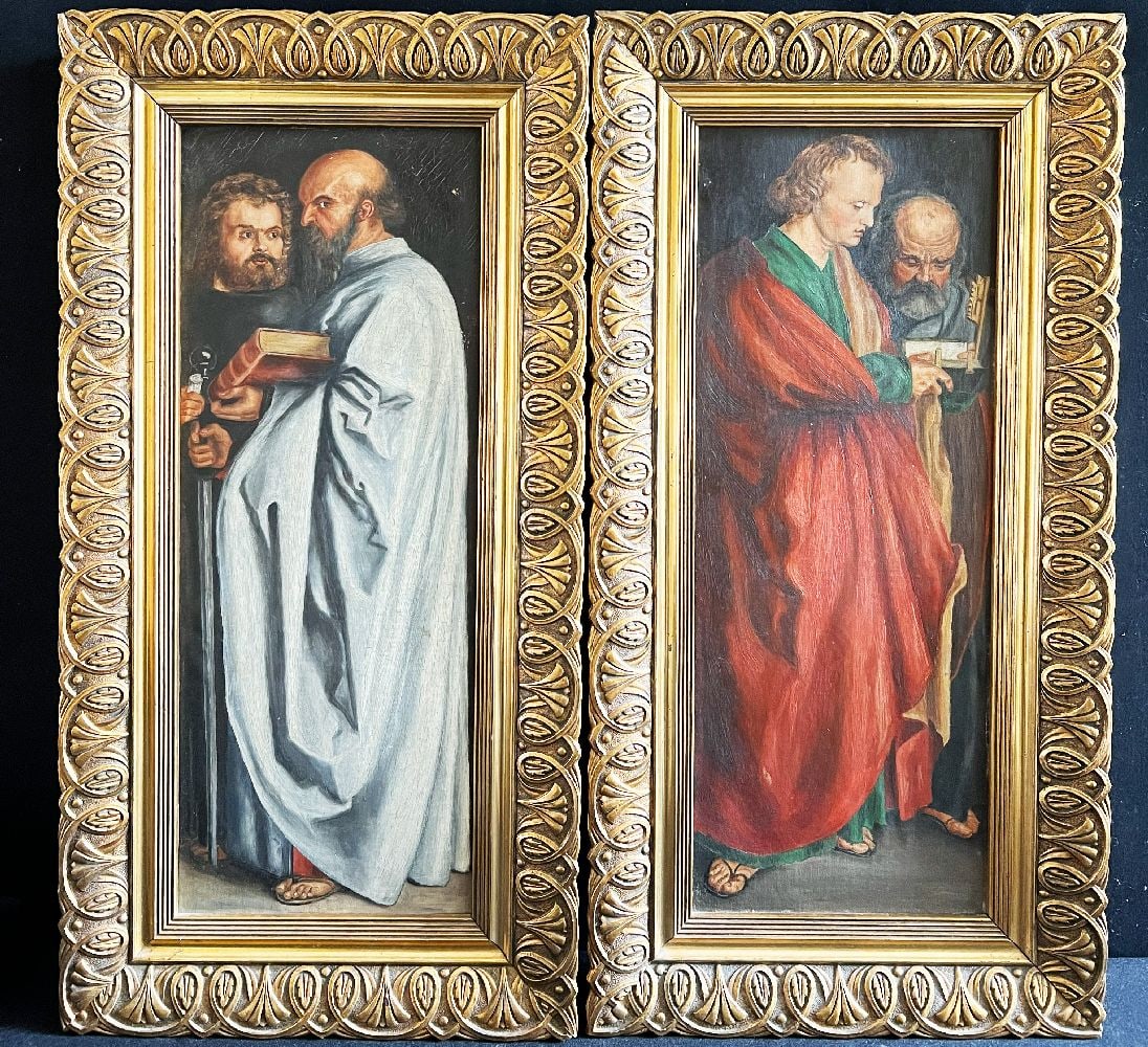 Albrecht Dürer copies, circa 1900, The Four Apostles, (1 of 6)