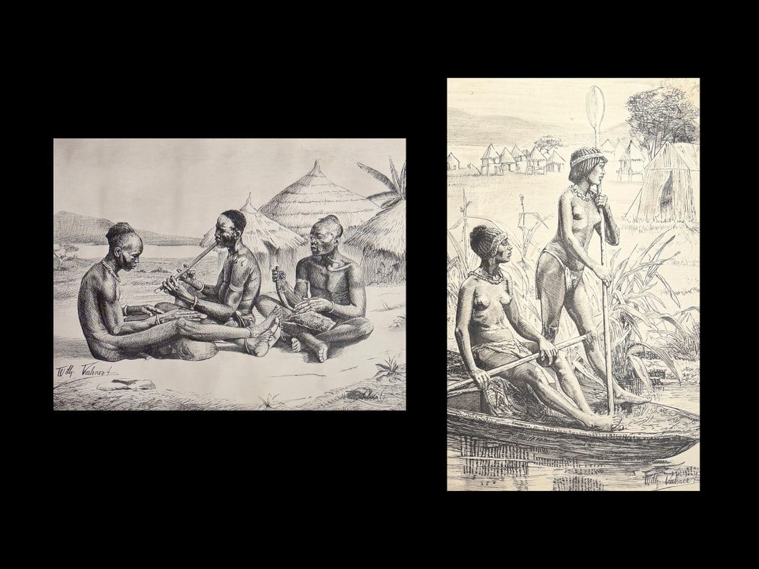 Wilhelm Kuhnert mixed lot (1 of 6)