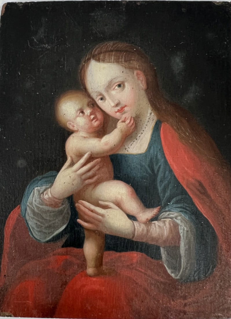 Unknown painter, Mary with Jesus (1 of 2)