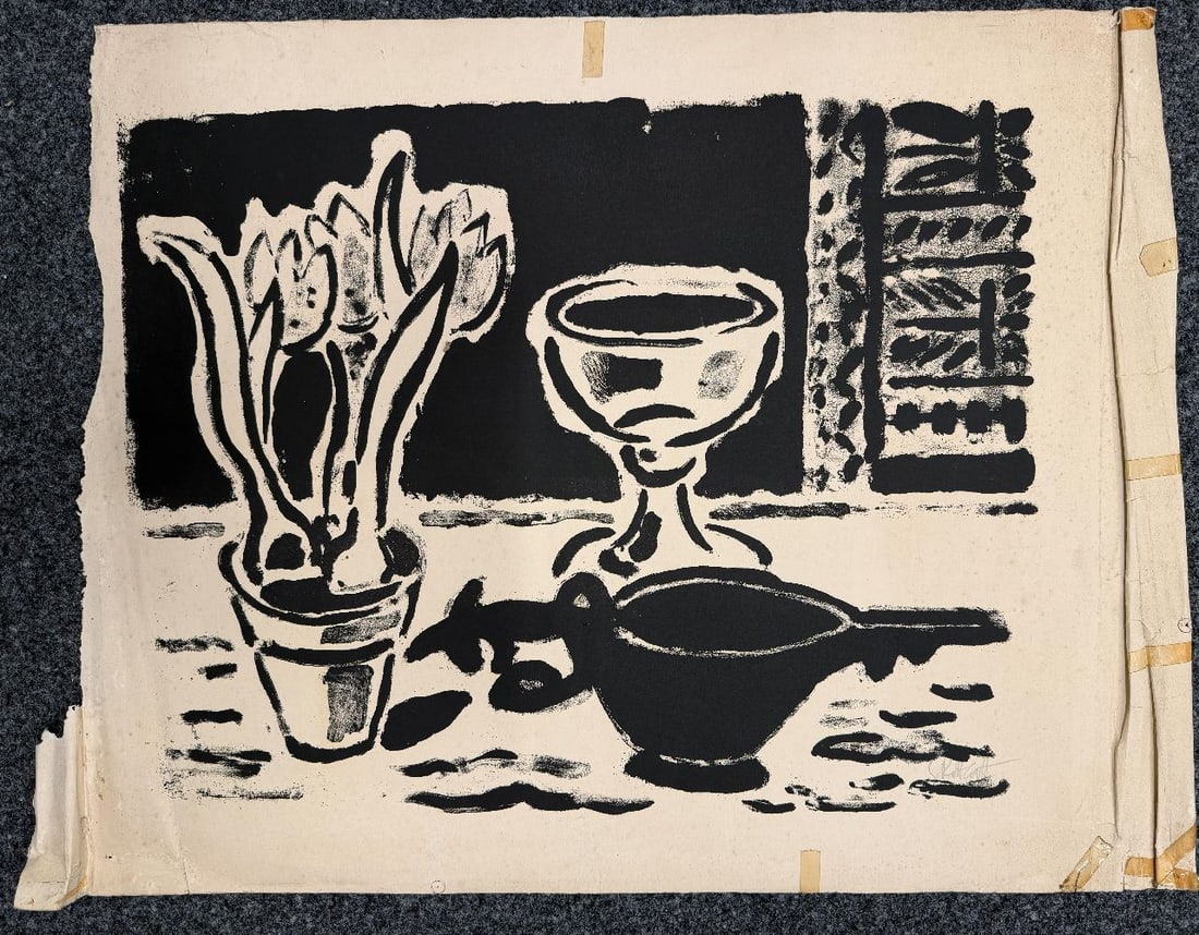 Karl SCHMIDT-ROTTLUFF (1884-1976), Still Life (1 of 3)