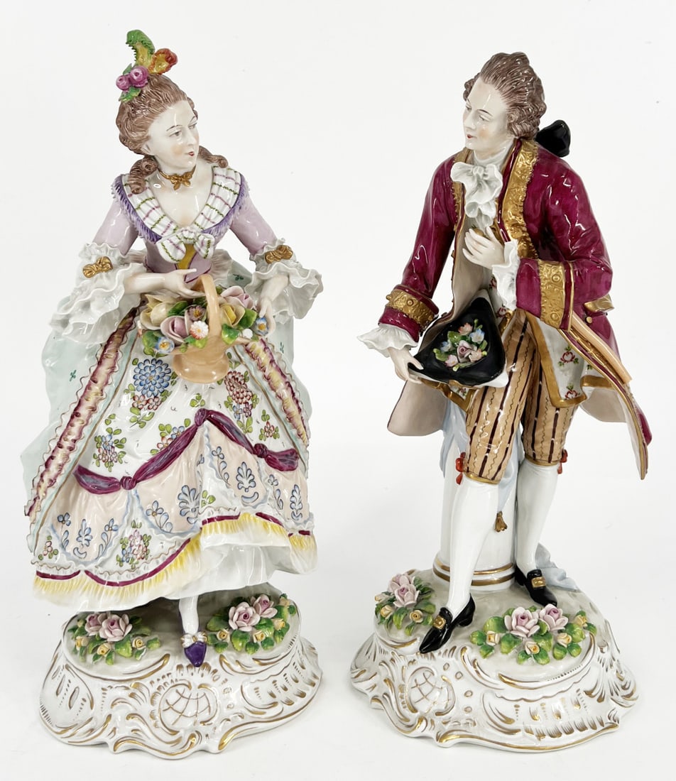 Sitzendorf, gallant pair (1 of 6)