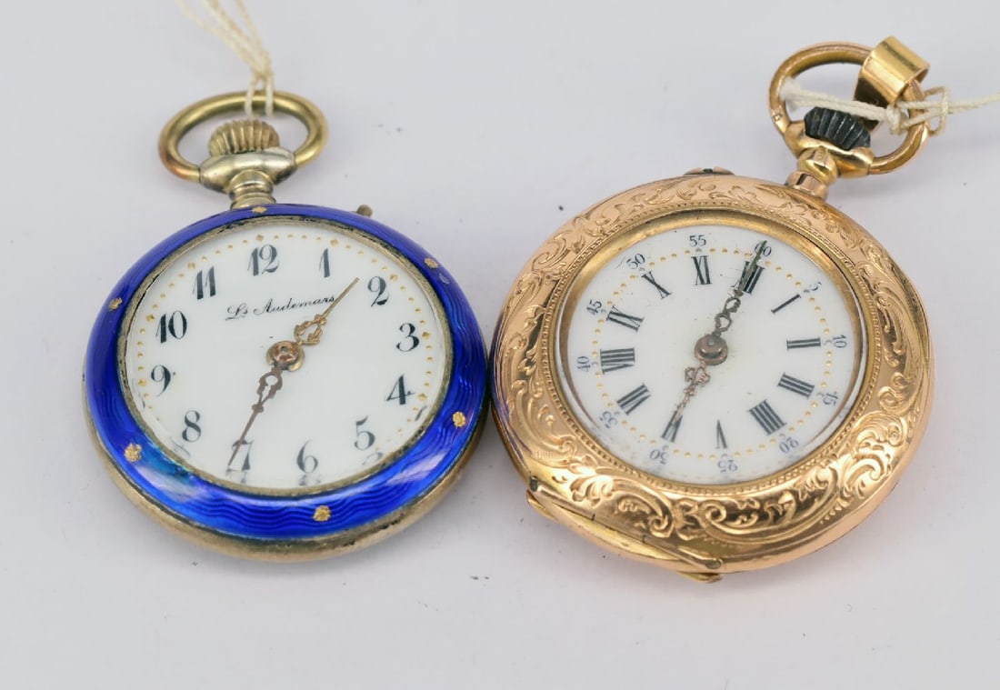 2 ladies' pocket watches (1 of 4)