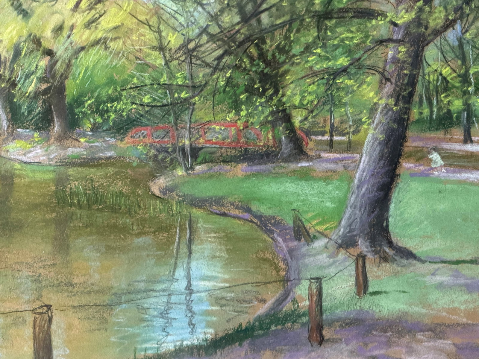 Otto NAGEL (1894–1967), 2 park landscapes, both signe - 5