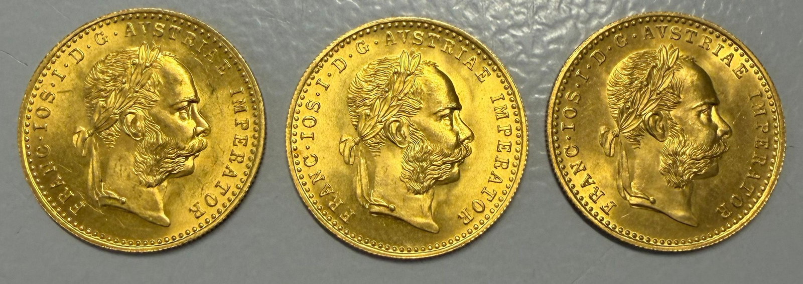 Austrian Gold Ducat Coins - 5