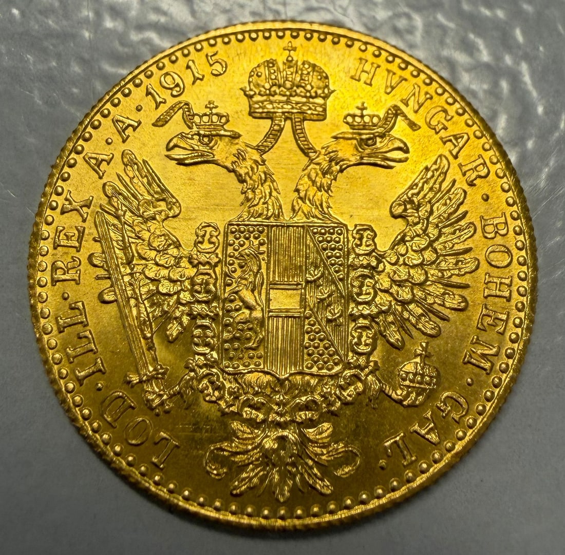 Austrian Gold Ducat Coins - 8