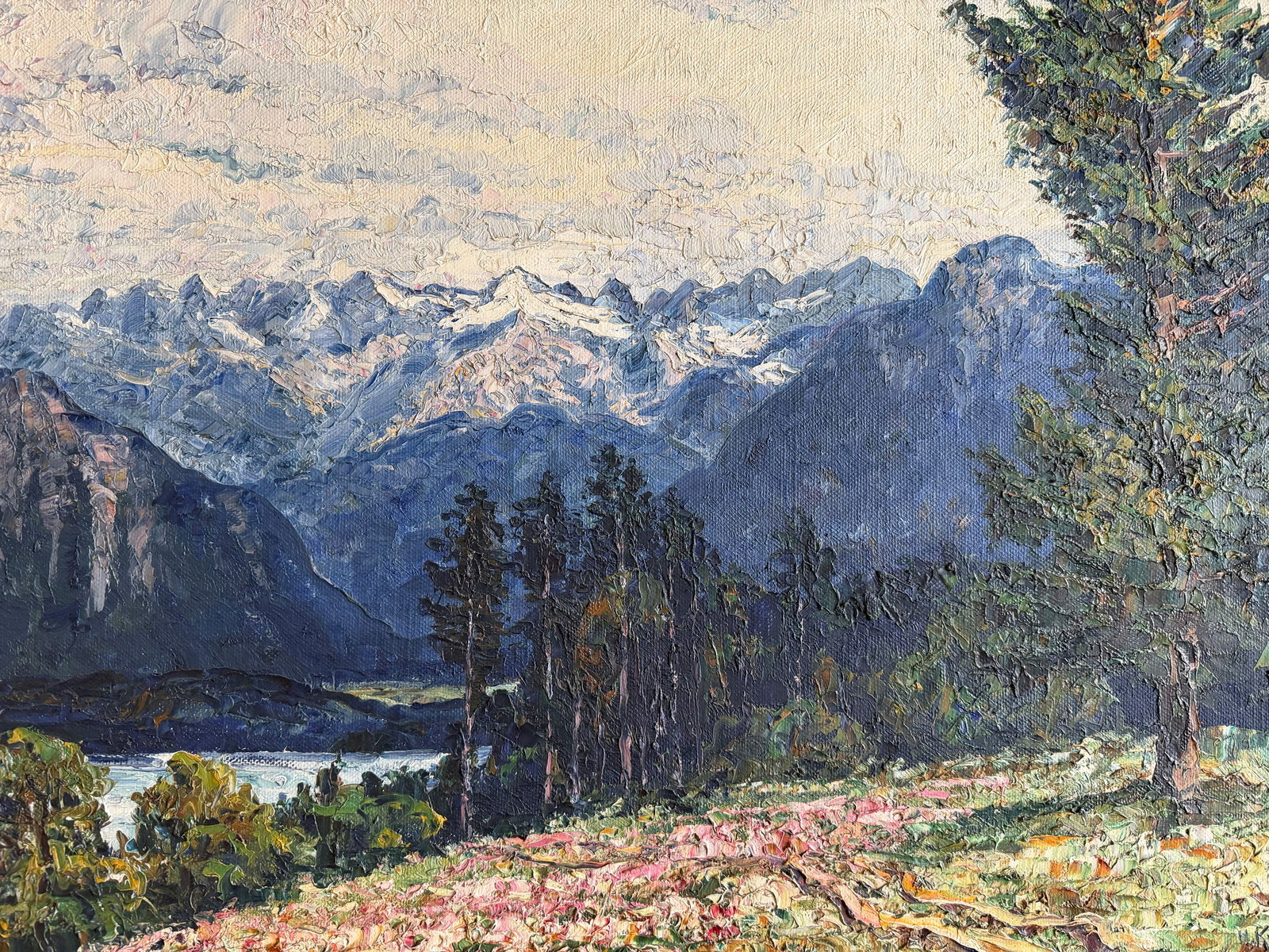 2 landscapes: KREYSSIG and unknown artist - 7