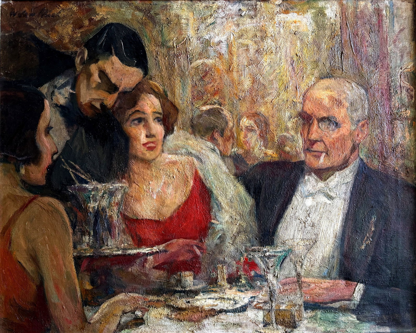 Walter MIEHE (1883–1972), A Sophisticated Gathering (1 of 5)
