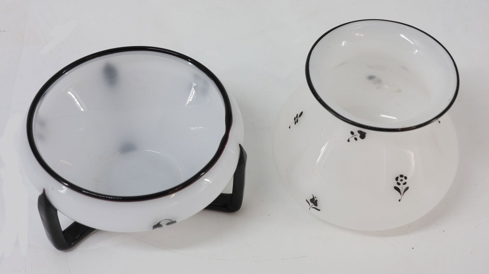 In the style of Dagobert Peche, handled bowl and vase - 2