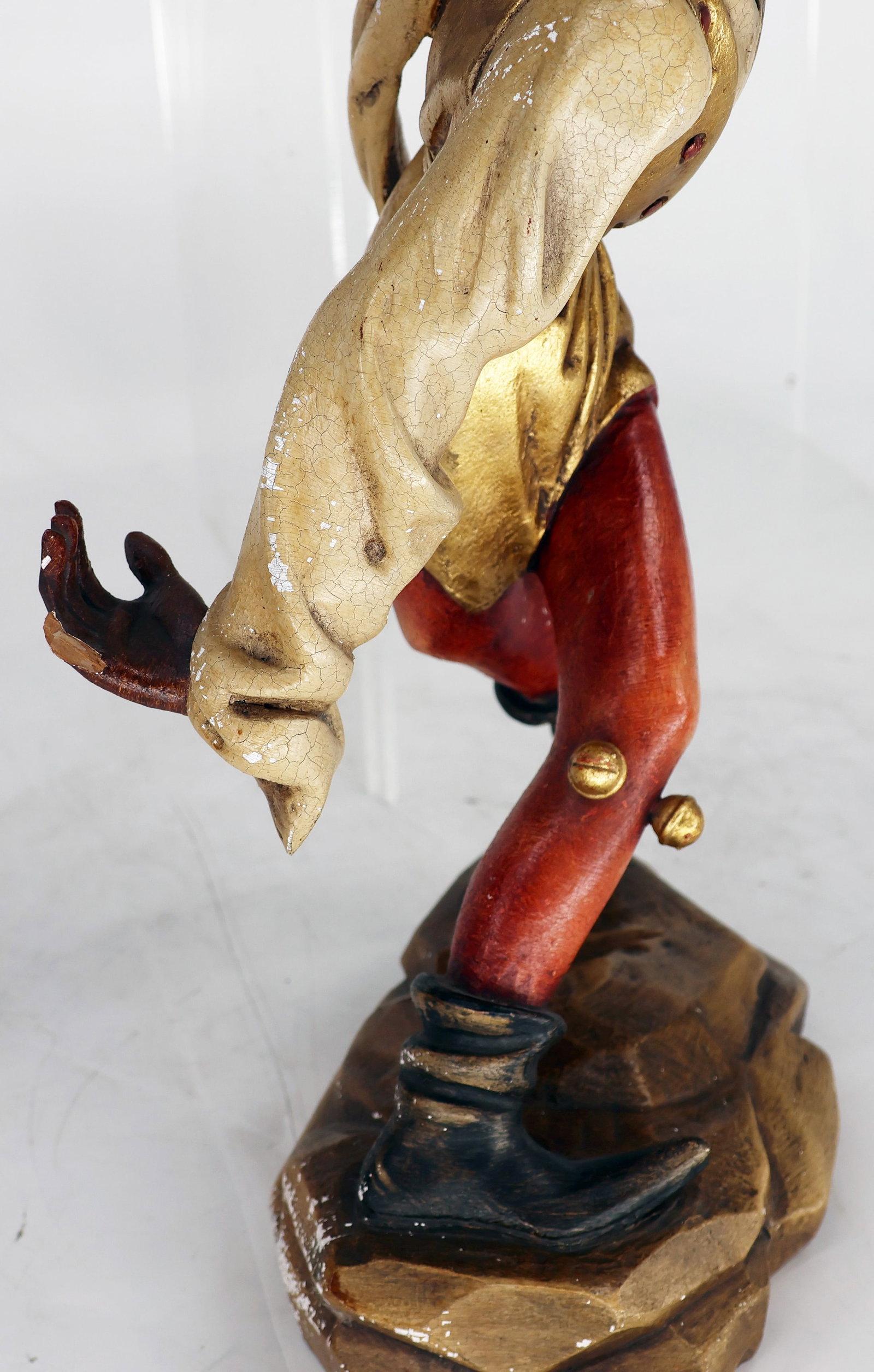 5 Moorish dancers, wood, painted, signs of age - 2