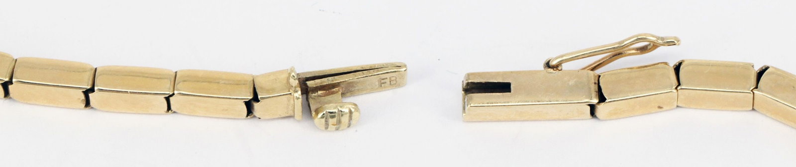 Necklace, 585 yellow gold, 24.62 g, with a bow - 4