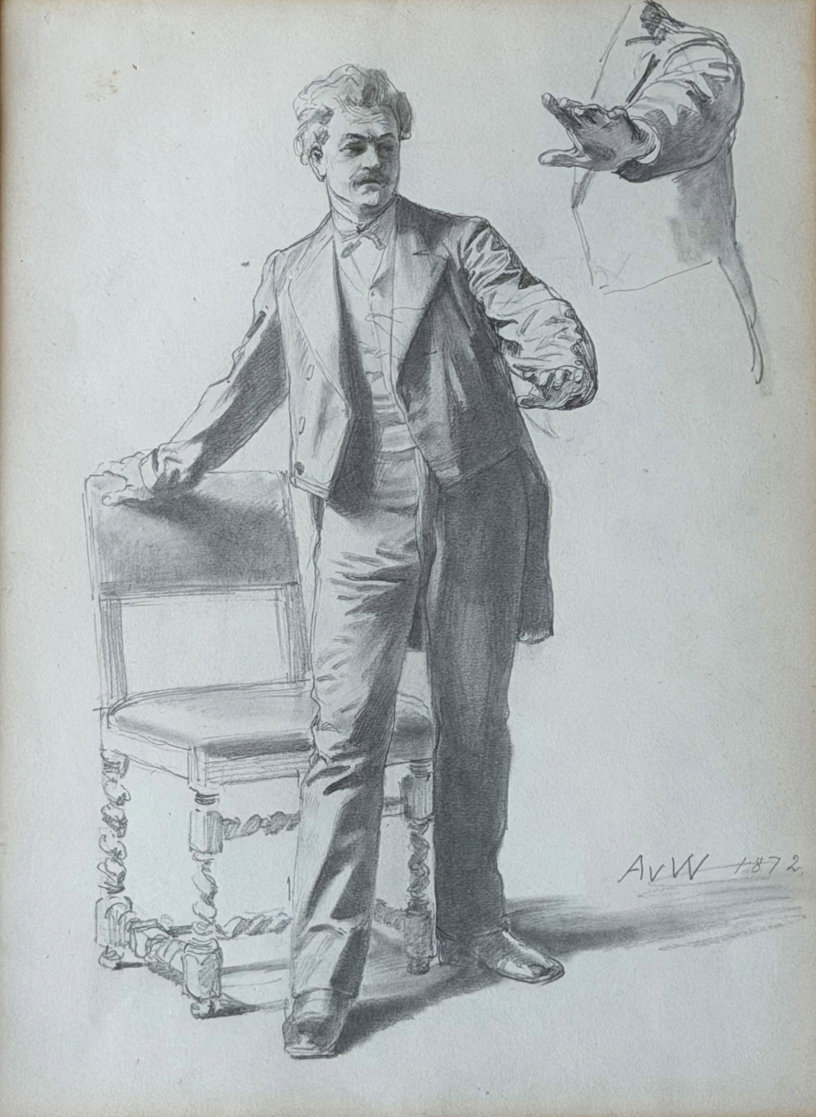 Anton Alexander VON WERNER (1843–1915), 2 portraits - 3