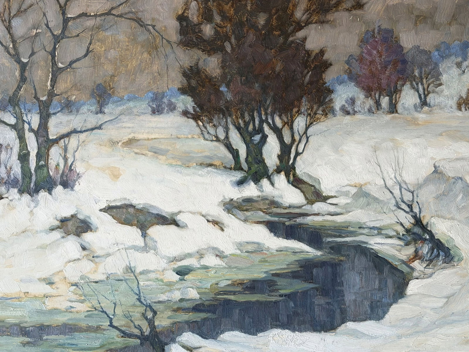 Richard ALBITZ (1876–1954), 2 winter landscapes: - 7