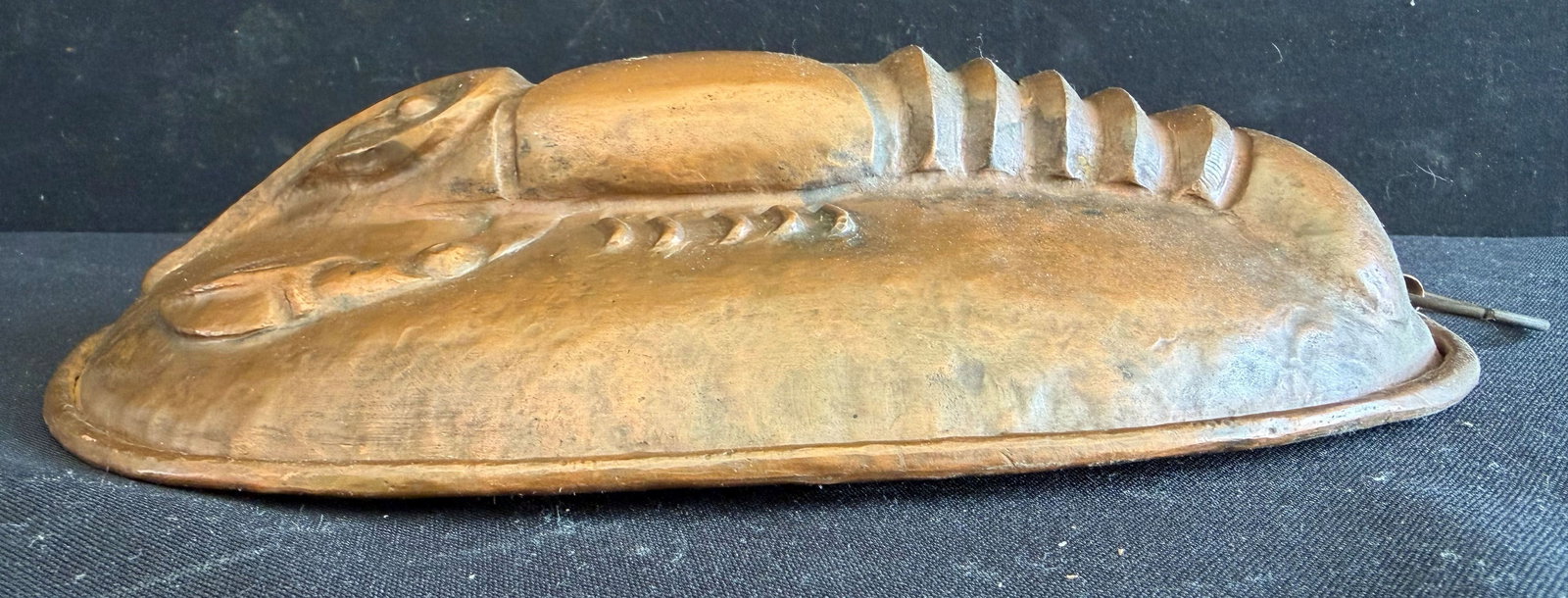 6 small baking tins shaped like fish and lobsters, - 5