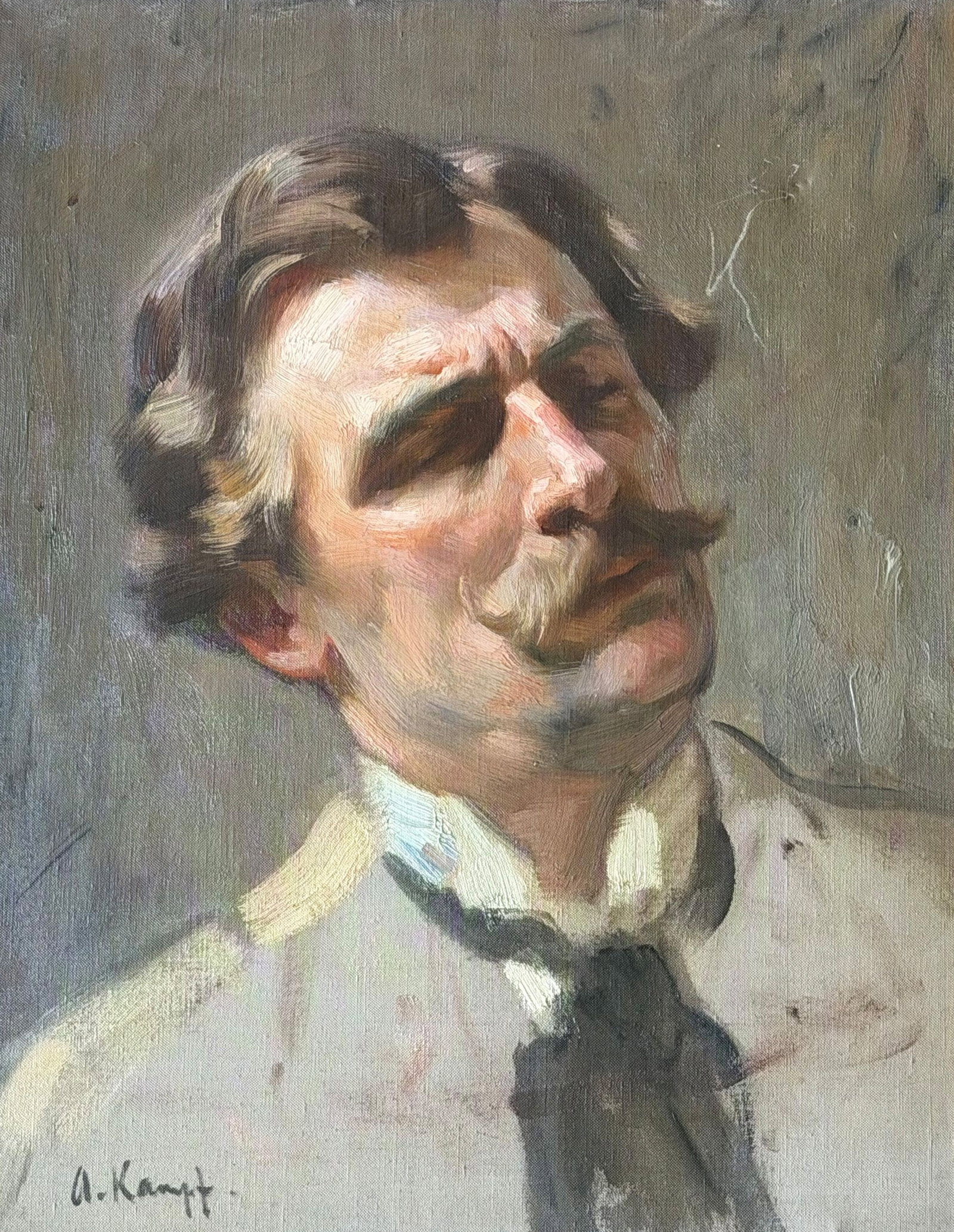 Arthur KAMPF (1864–1950), Portrait of an Artist (1 of 5)