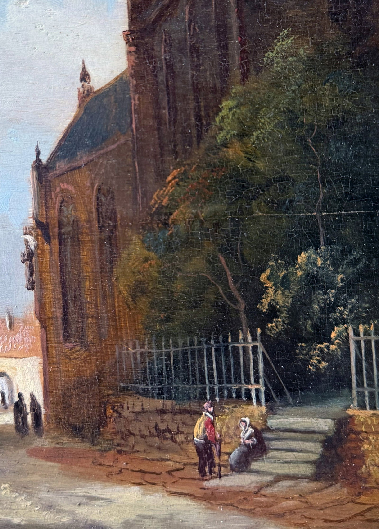 Unknown Dutch artist, 19th century, cityscape - 6