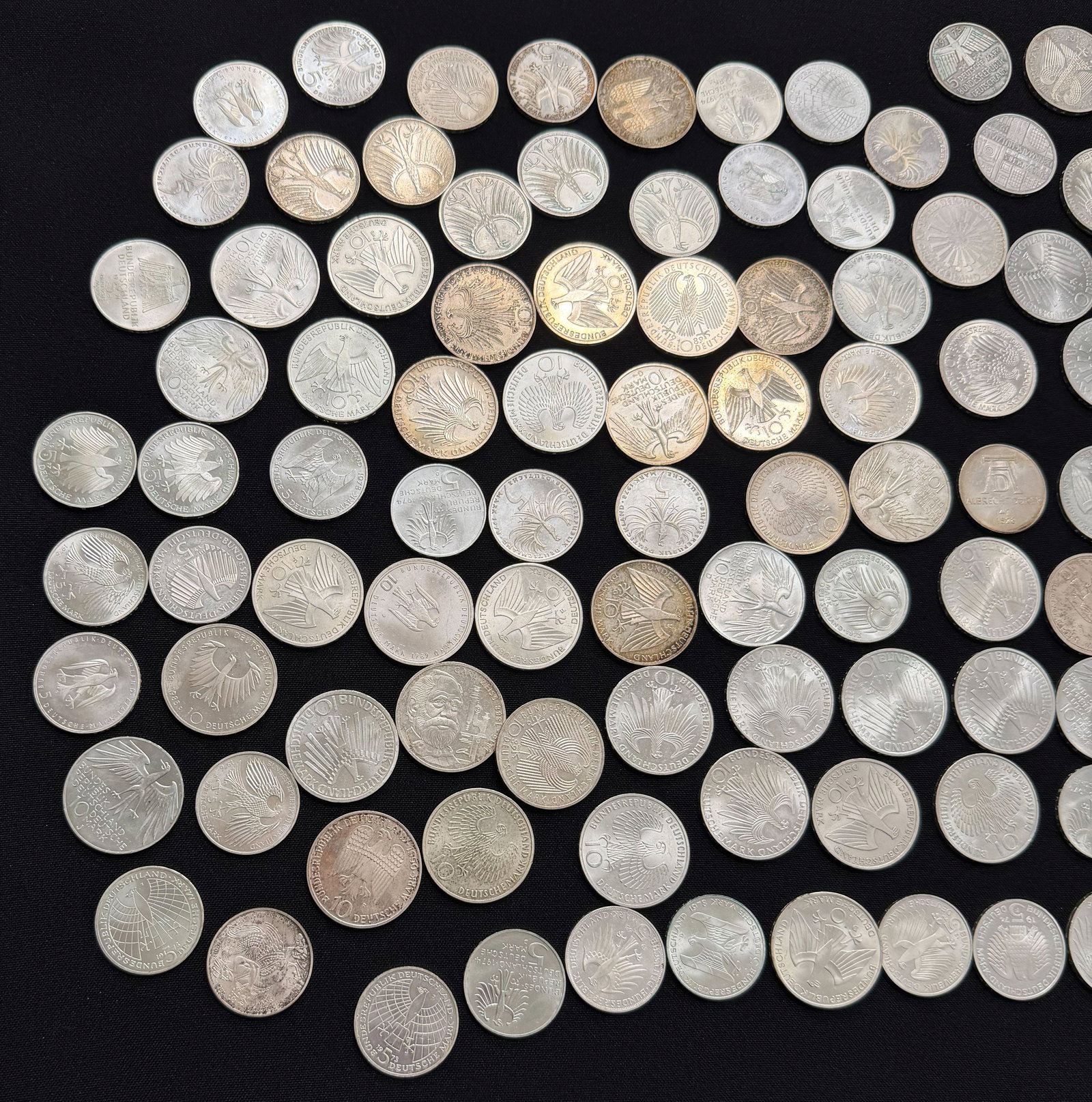 German Mark coins - 10
