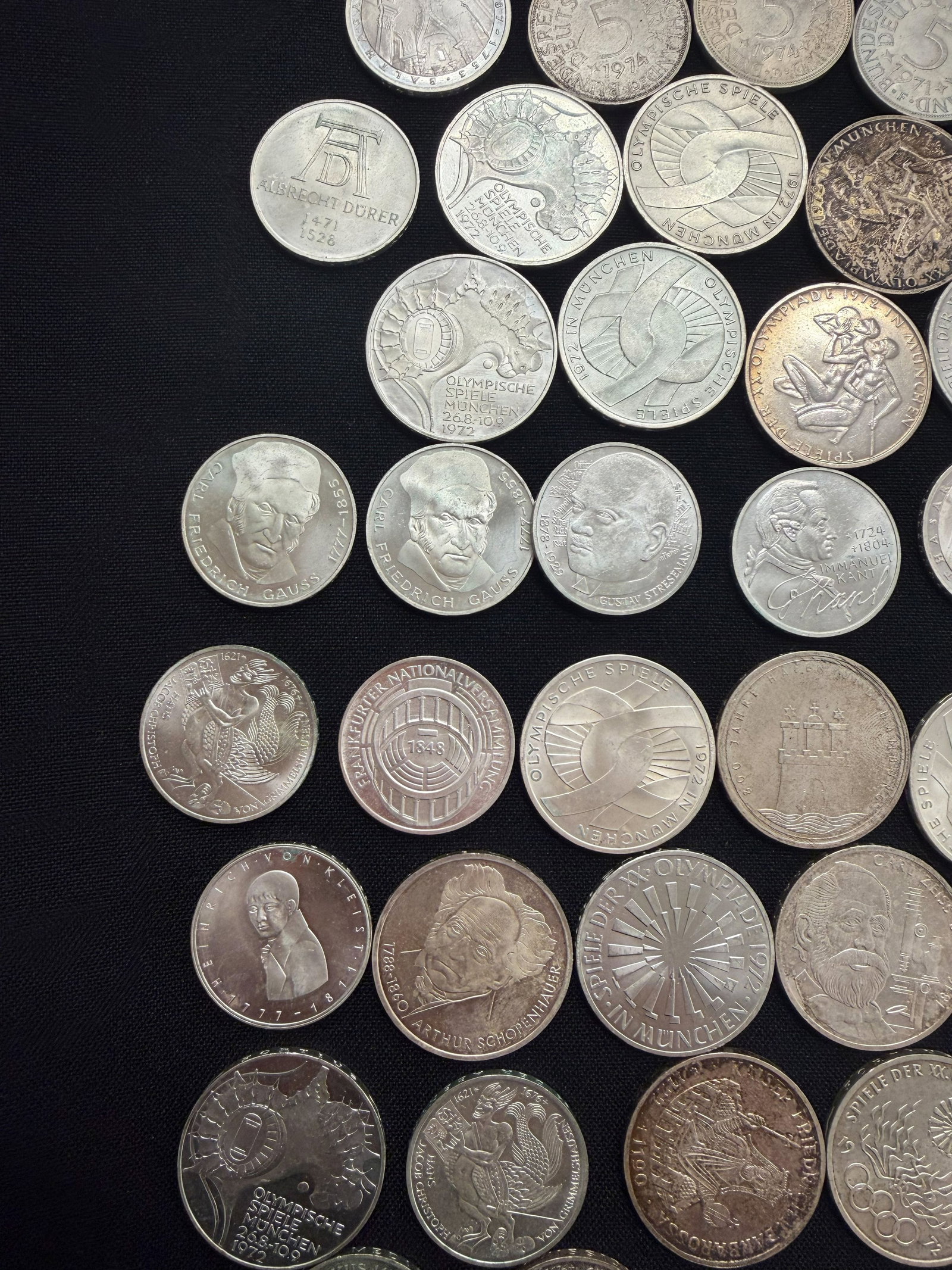 German Mark coins - 12