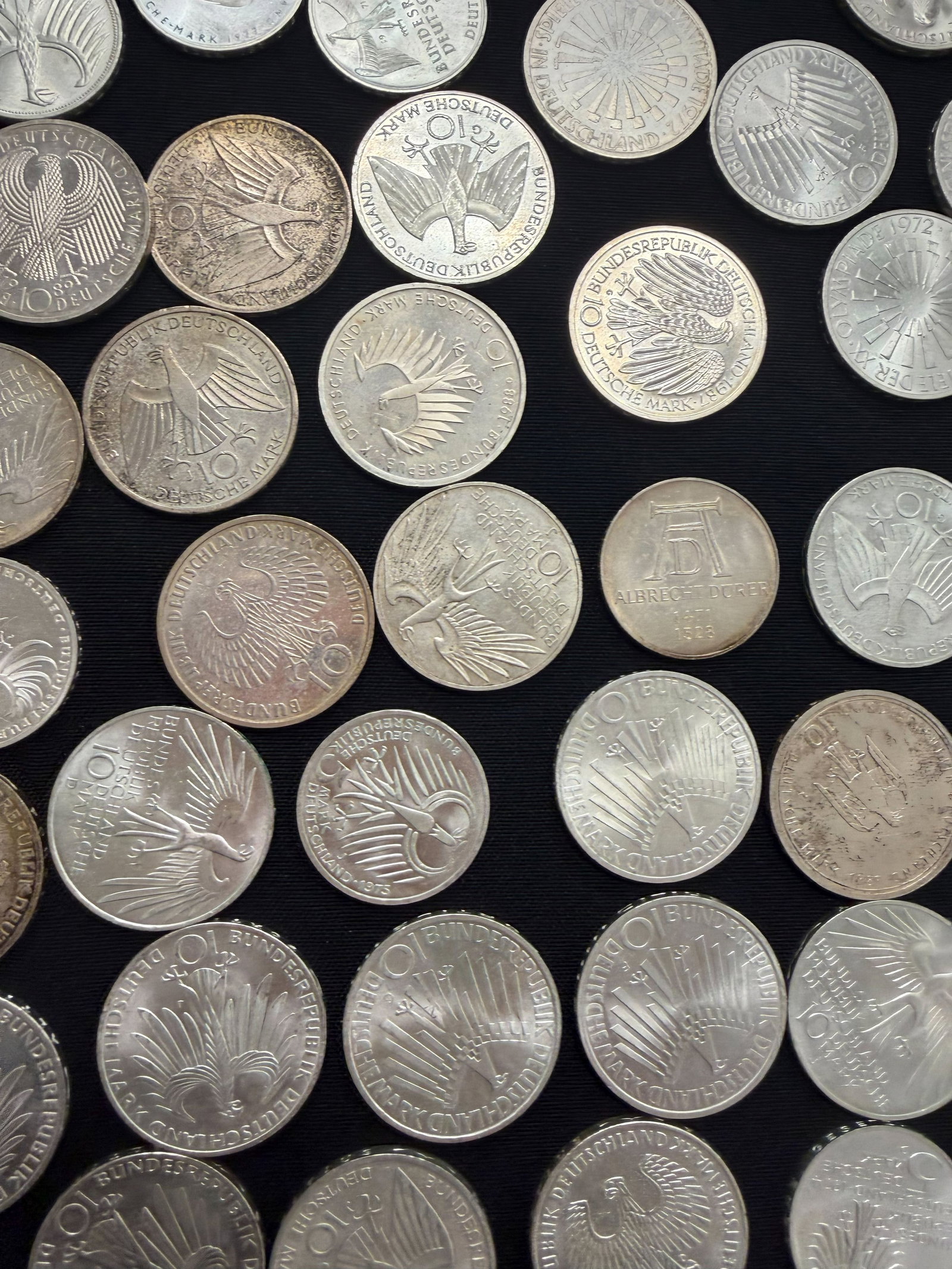 German Mark coins - 3