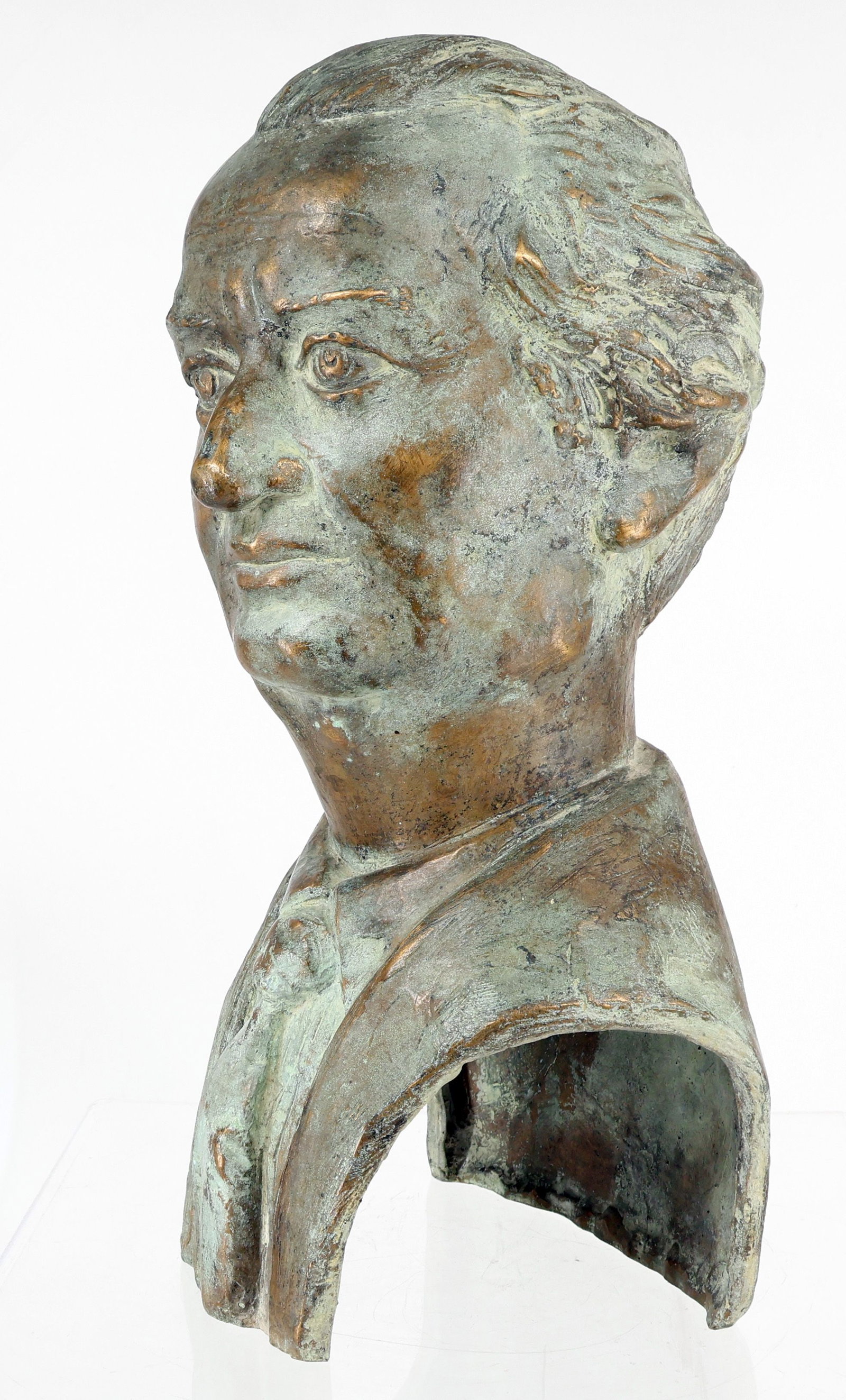 Helmut Weber (1924 Würzburg – 2012 Würzburg), stonemason and sculptor. Bust of W - 3