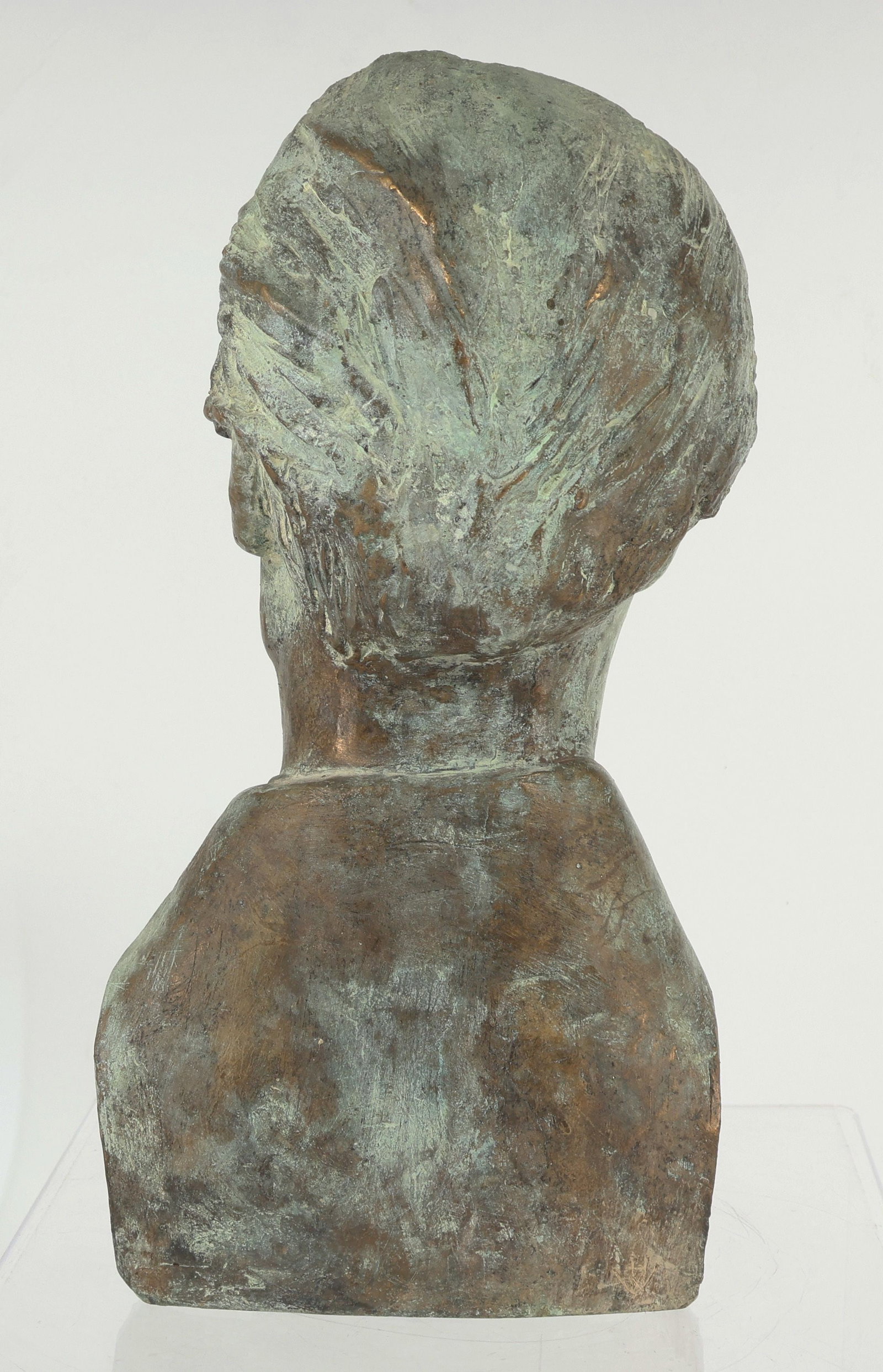 Helmut Weber (1924 Würzburg – 2012 Würzburg), stonemason and sculptor. Bust of W - 4