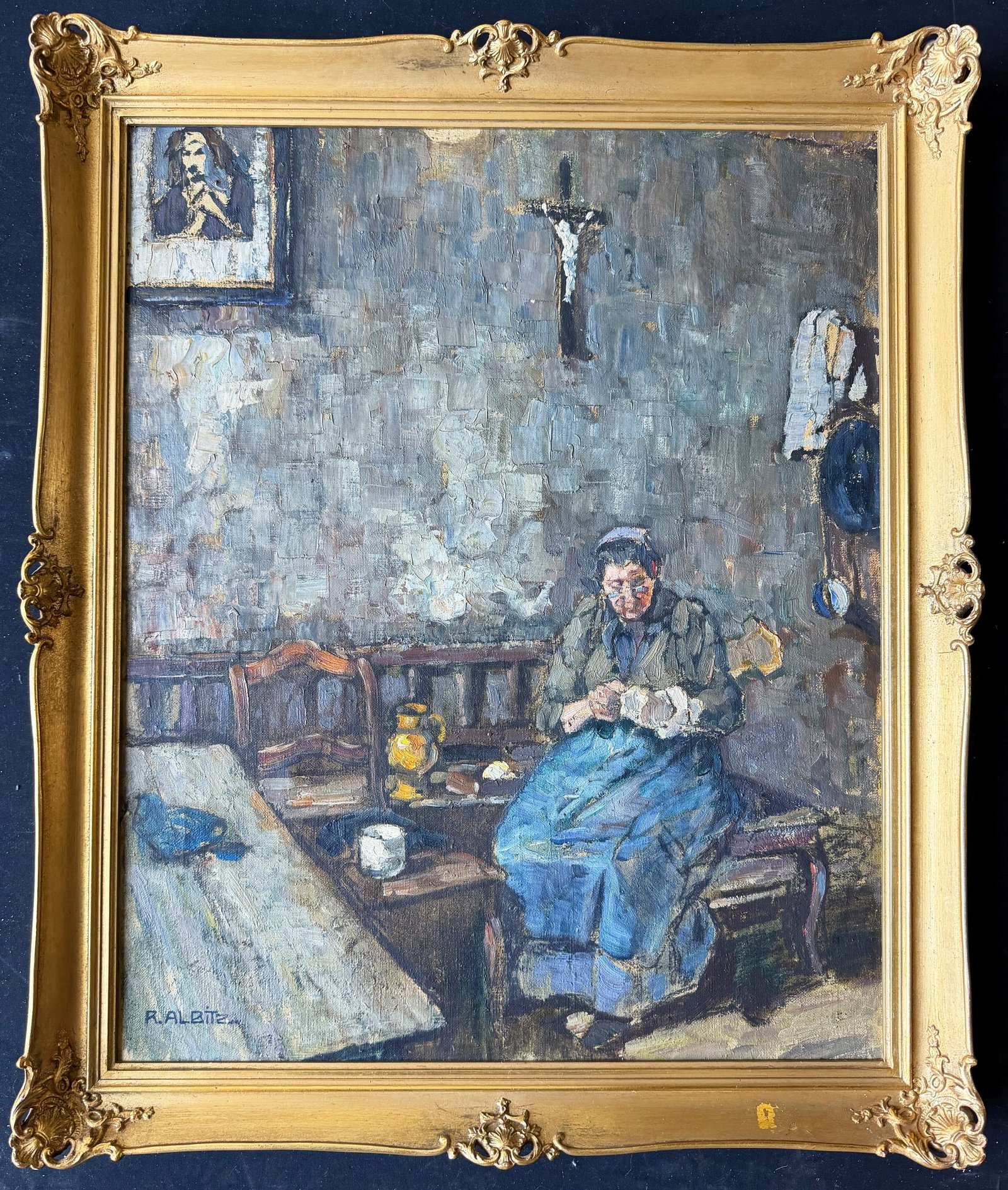 Richard ALBITZ (1876–1954), Rural Interior - 3