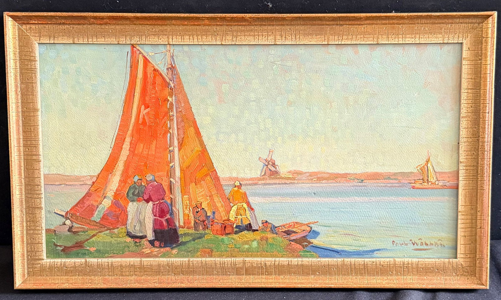 Paul WALLAT Collection, 3 paintings - 10
