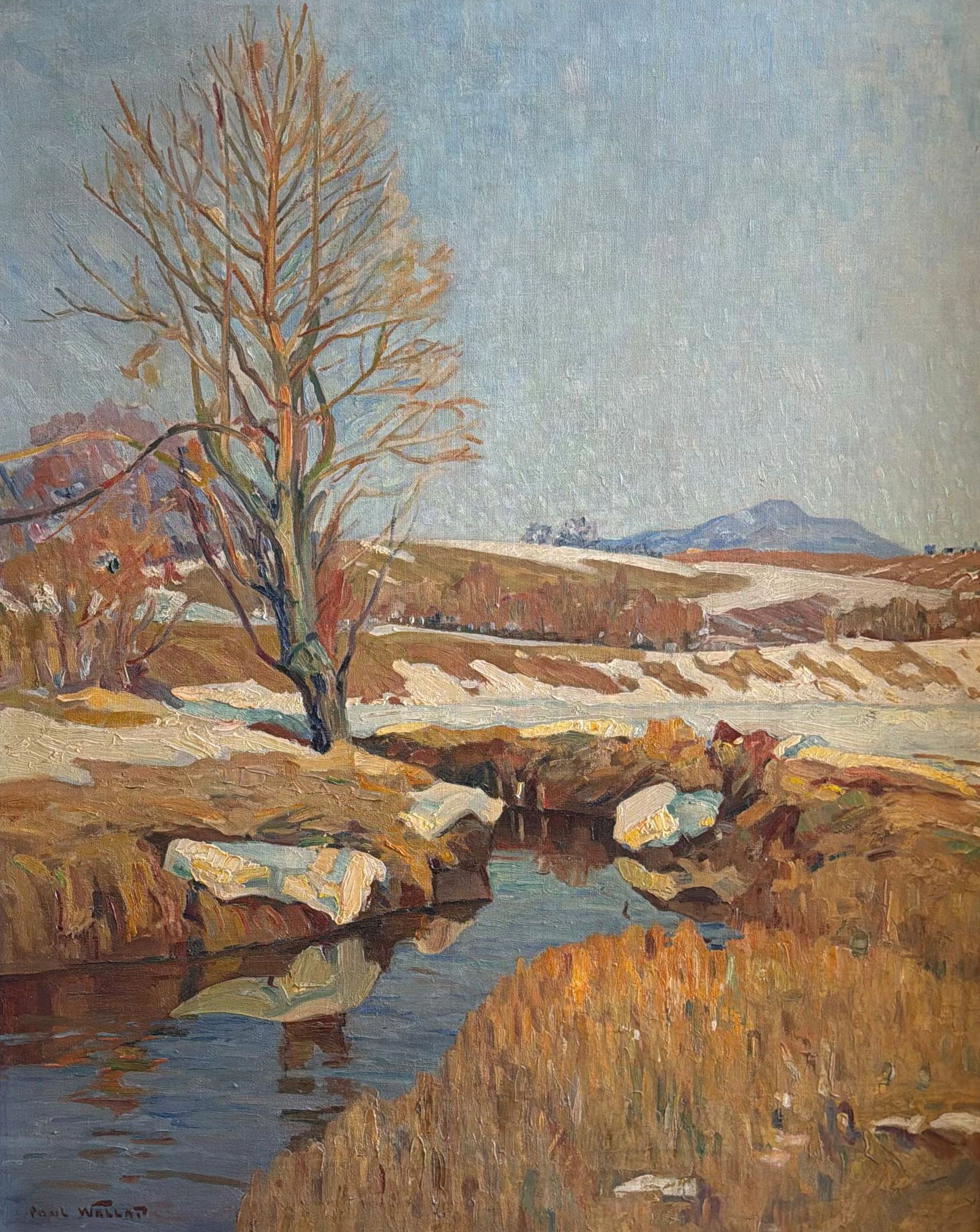 Paul WALLAT Collection, 3 paintings - 11