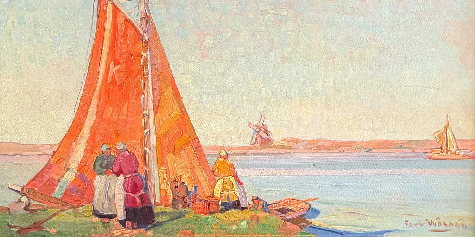 Paul WALLAT Collection, 3 paintings - 2