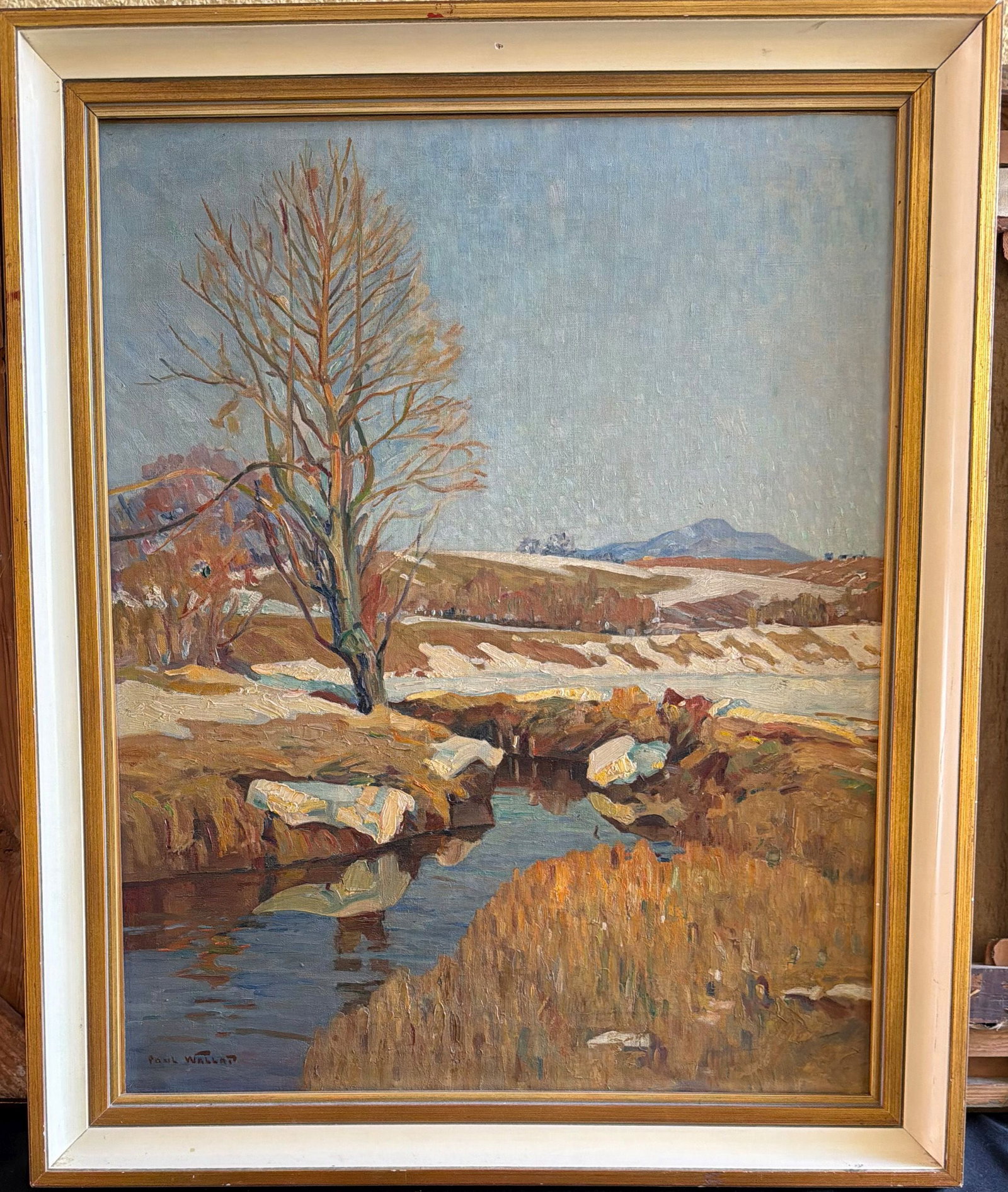 Paul WALLAT Collection, 3 paintings - 5