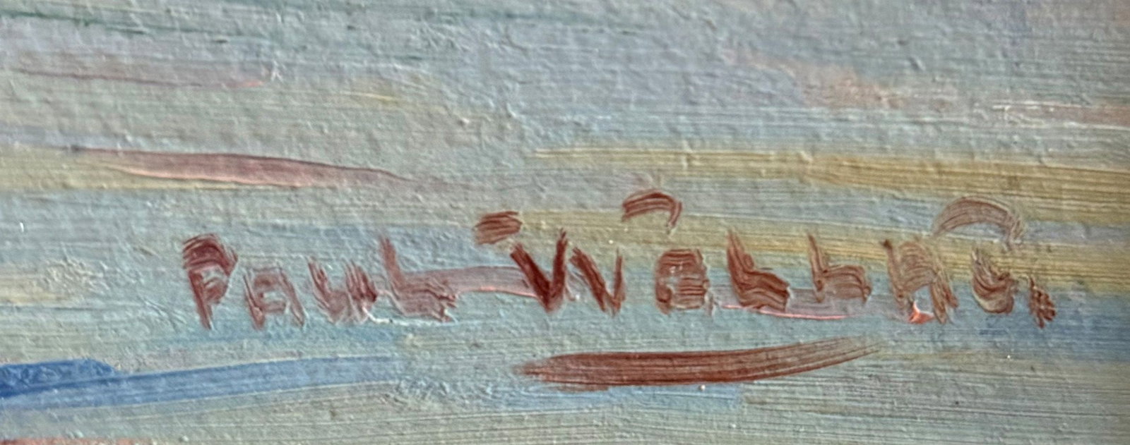 Paul WALLAT Collection, 3 paintings - 7